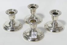 BIRKS STERLING CANDLEHOLDERS