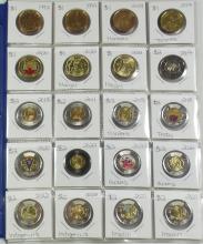 60 CANADIAN COINS