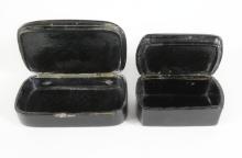 2 EARLY SNUFF BOXES