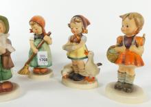 7 HUMMEL FIGURINES