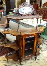 VICTORIAN ROSEWOOD ETAGERE