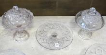 ANTIQUE PATTERN GLASS