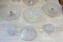 ANTIQUE PATTERN GLASS