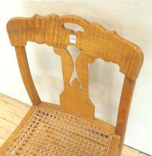 SIGNED PRIMITIVE SIDE CHAIR