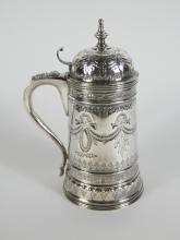 LIMITED EDITION SILVERPLATED TANKARD