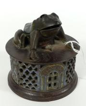 CAST IRON MECHANICAL COIN BANK