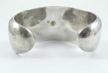 HEAVY SILVER CUFF BRACELET