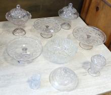 ANTIQUE PATTERN GLASS