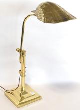 ADJUSTABLE BRASS DESK LAMP