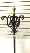 WROUGHT IRON HALL TREE