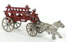 CANADIAN CAST IRON FIRE WAGON