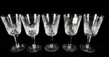SET WATERFORD CRYSTAL GOBLETS