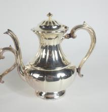 SILVERPLATED TEA & COFFEE SERVICE