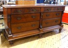 ANTIQUE MAHOGANY DRESSER