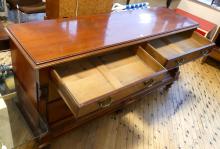 ANTIQUE MAHOGANY DRESSER