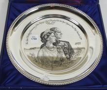 ENGLISH ROYALTY STERLING PLATE