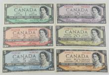 SET 1954 CANADIAN CURRENCY