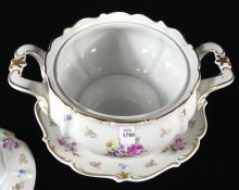 GERMAN PORCELAIN TUREEN