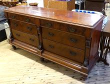 ANTIQUE MAHOGANY DRESSER