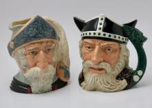 ROYAL DOULTON DON QUIXOTE AND VIKING