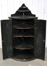 GEORGIAN CORNER CABINET
