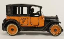 CAST IRON YELLOW CAB