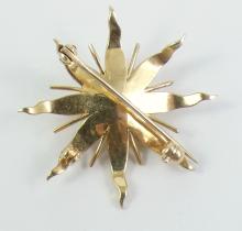 ANTIQUE GOLD PENDANT/BROOCH