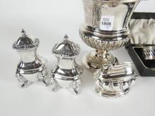 SILVERPLATED SERVING PIECES