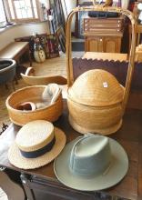 BASKETS, HATS AND HAT STRETCHER