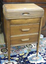 WALNUT SEWING CABINET