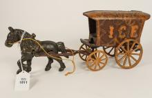 HORSE-DRAWN ICE WAGON