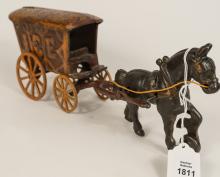 HORSE-DRAWN ICE WAGON