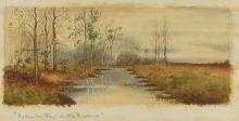 19TH CENTURY AMERICAN SCHOOL WATERCOLOUR