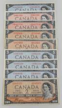 CANADIAN 1954 ISSUE CURRENCY