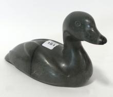 INUIT SOAPSTONE "LOON" CARVING