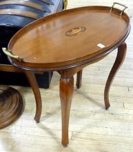 OVAL SERVING TABLE