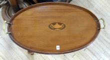 OVAL SERVING TABLE