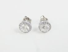 VERY VALUABLE DIAMOND EARRINGS