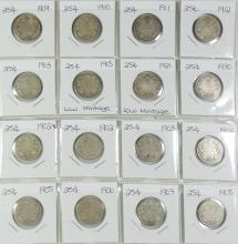 32 CANADIAN SILVER QUARTERS