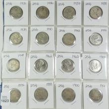 32 CANADIAN SILVER QUARTERS