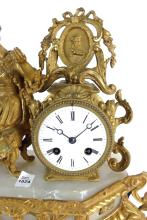 ANTIQUE FRENCH MANTEL CLOCK