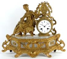 ANTIQUE FRENCH MANTEL CLOCK