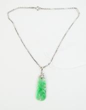 JADE PENDANT NECKLACE