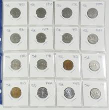 47 CANADIAN NICKELS