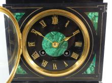 IMPRESSIVE ANTIQUE MANTEL CLOCK