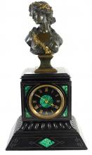 IMPRESSIVE ANTIQUE MANTEL CLOCK