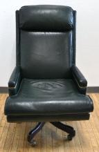 HANCOCK AND MOORE LEATHER EXECUTIVE CHAIR