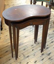 KIDNEY-SHAPED NESTING TABLES