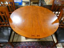 FIVE-PIECE OAK DINETTE SET