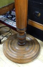 ANTIQUE WALNUT FLOOR LAMP